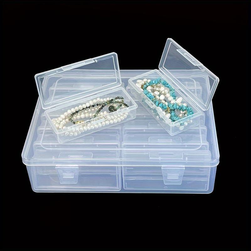 Transparent Jewelry Storage Box, 1 Set 12 Grids Portable Jewelry Organizer, Jewelry Storage Box for Hair Accessories Necklace Ring, Home Organizer 0