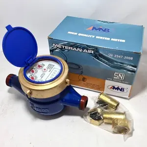 NEW Meteran Air PDAM Body Besi AMNB Meteran 1/2" inch Bodi Besi SNI