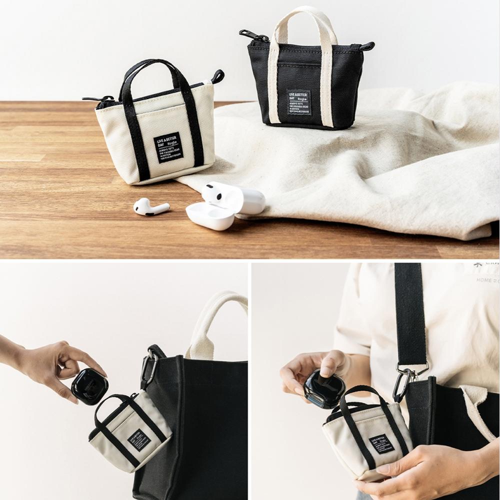 Ringke Hand Bag For Earphone Mini Pouch Card Storage Clutch Wallet Dompet