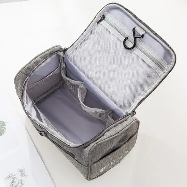 SOLID COLOR Korean TOILETRY Bag / Tas Penyimpanan Alat2 Mandi dan Kosmetik 5