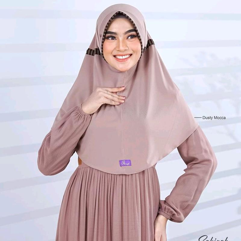 promo Sakinah hijab arrafi Hijab serut  instan adem nyaman  Fashion muslim 0
