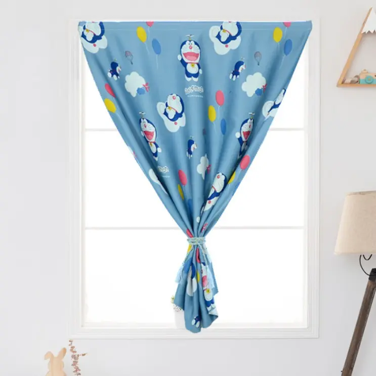 Rèm Dán Tường Họa Tiết Màu Sắc Không Cần Thanh Treo - Size 1 x 1.35m / 1 x 2.7m Decor Trang trí Chống nắng Nhà cửa Nội thất Đời sống Tiện lợi