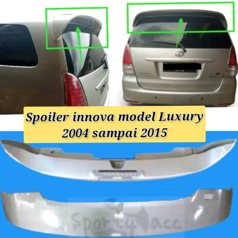 spoiler innova model luxury 2004 sampai 2015 Car