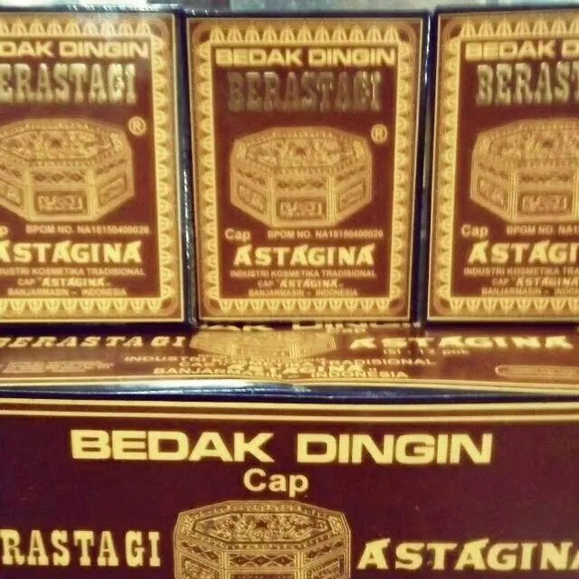 1 DOOS BEDAK DINGIN BERASTAGI ASTAGINA ISI 12PC 1