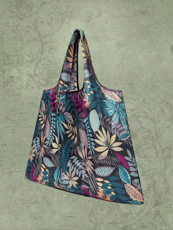 Trendy All Over Print Large Capacity Tote Bag,  Casual All-match Shopping Bag for Women & Men, Portable Outdoor Shopping Street Shopping Bag 4