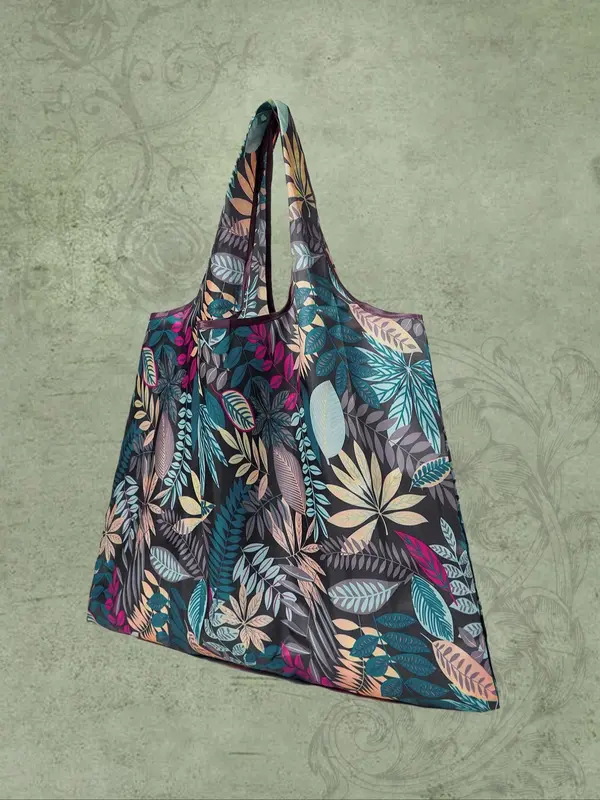 Trendy All Over Print Large Capacity Tote Bag,  Casual All-match Shopping Bag for Women & Men, Portable Outdoor Shopping Street Shopping Bag 5