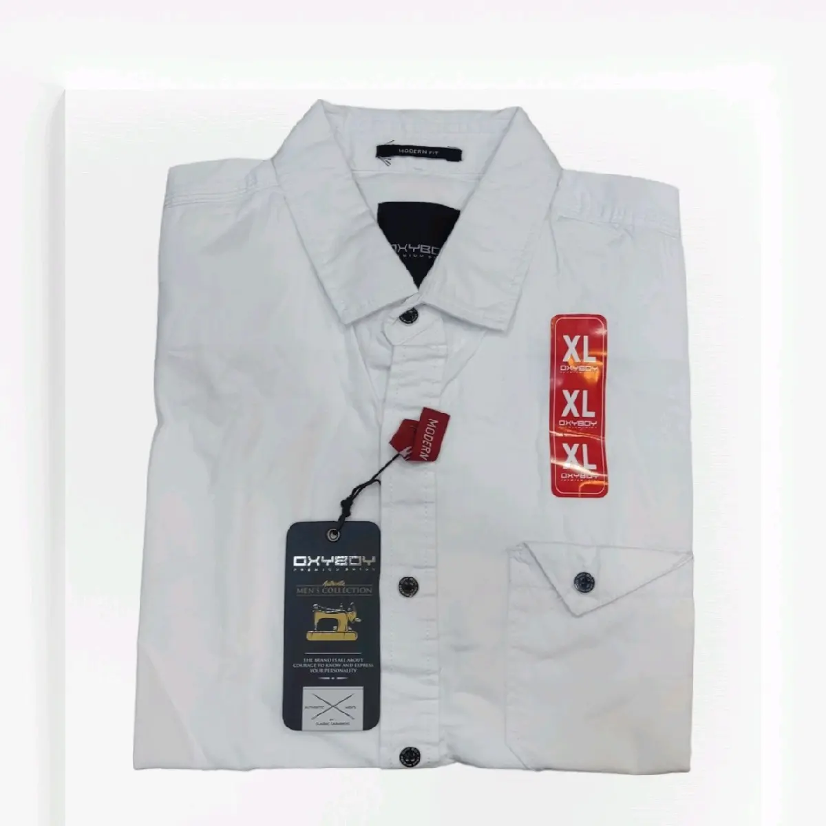kemeja oxy boy pendek original Katun Baju