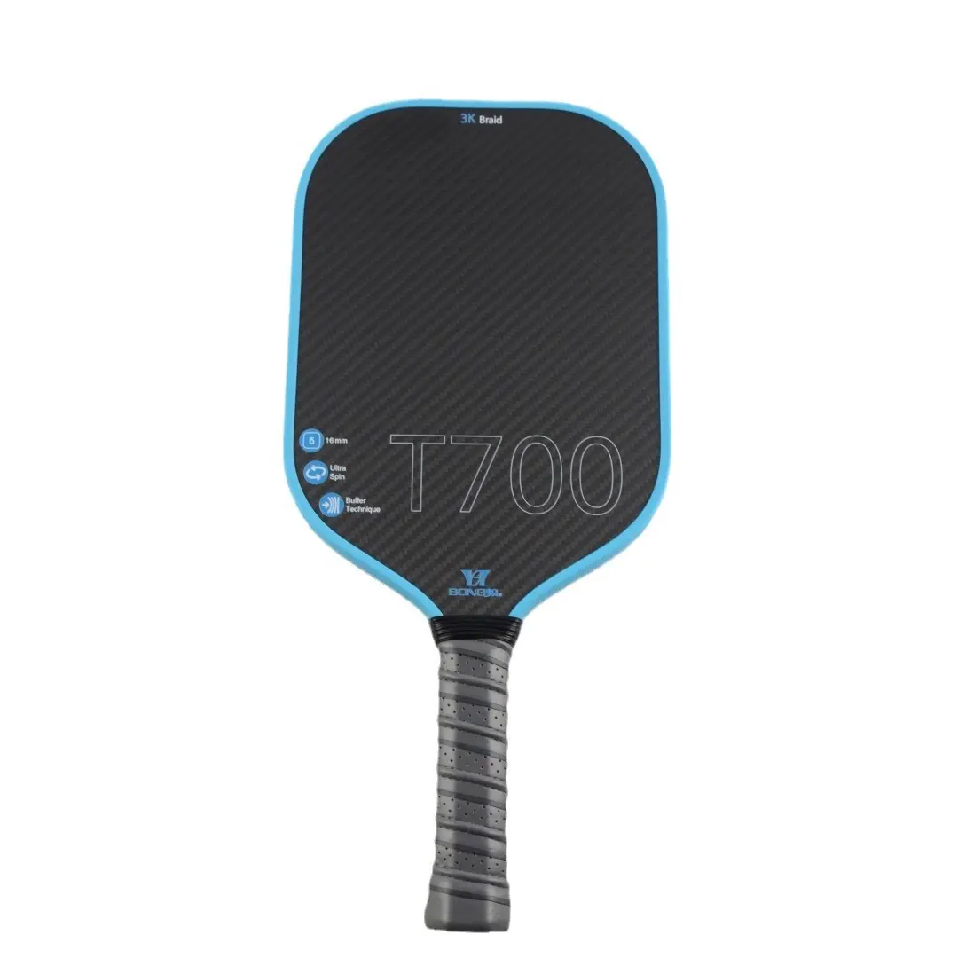 Vợt Pickleball braid sợi carbon3k chuyên nghiệp