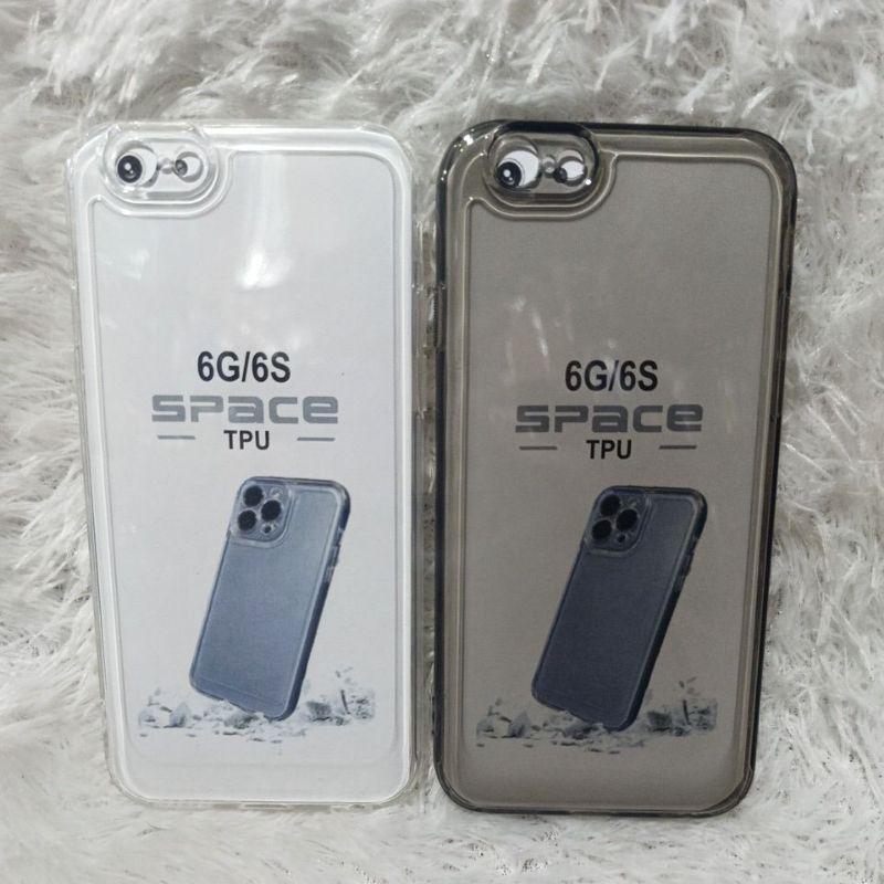Softcase Casing IP 6G 6S Case silikon Clear Bening transparan pro Camera+ pelindung Camera bahan full karet tahan lama 0
