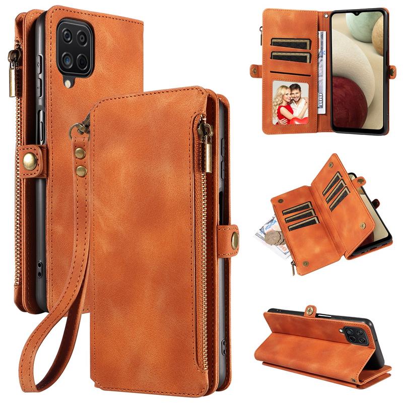 Ví da sang trọng Ốp Điện Thoại cho OPPO Reno Z, 2, 2Z, 2F, 4, 4Z, 4F, 5, 5Z, 6, 6Z, 6 Lite, 7, 7Z, 8, 8Z, 8T, 10 Pro, có khe cắm thẻ khóa kéo, túi đựng điện thoại