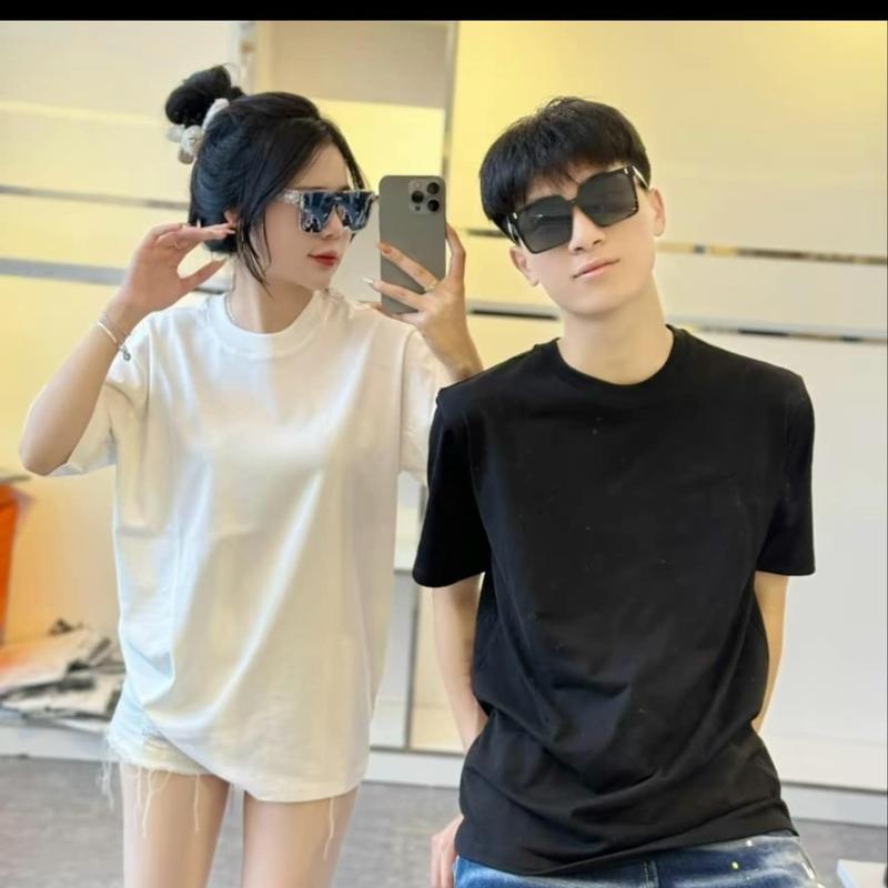 COMBO 2 Áo Phông Trơn NAM NỮ Vải Thun Co Dãn Hai Chiều Menswear Tre áo  đã bì