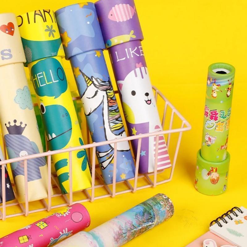 Children's Day of the Kaleidoscope Children's Day Award Multi Diamond Mirror Telescope Pupil Education Experiment Male and Female Small Gift 2