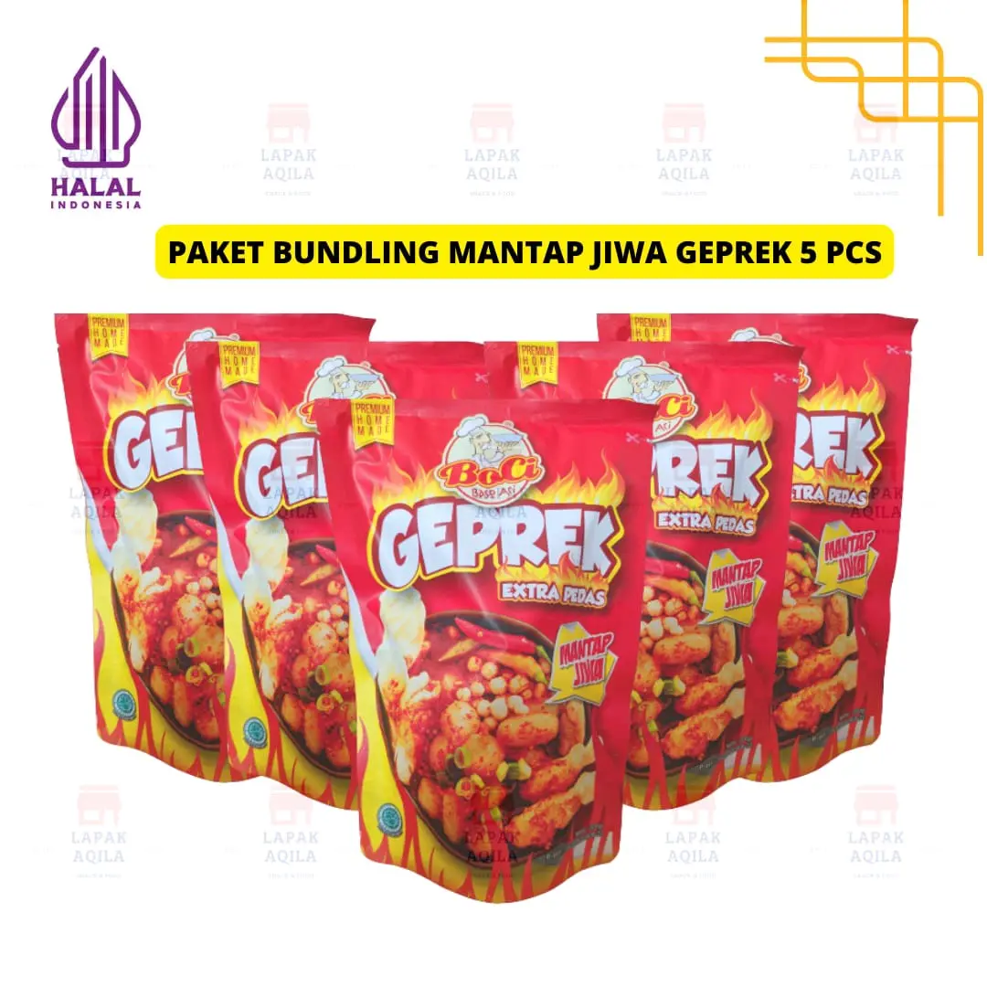 Baso Aci Mantap Jiwa Geprek 5 pcs