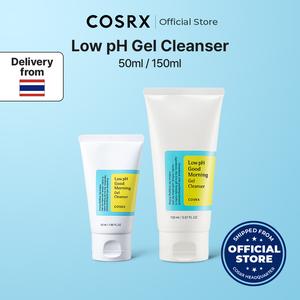 COSRX Official โฟมล้างหน้า โลว์ พีเอช กู้ด มอร์นิ่ง เจล คลีนเซอร์ ค่าpH ต่ำ เหมาะสำหรับทุกสภาพผิว Cleanser