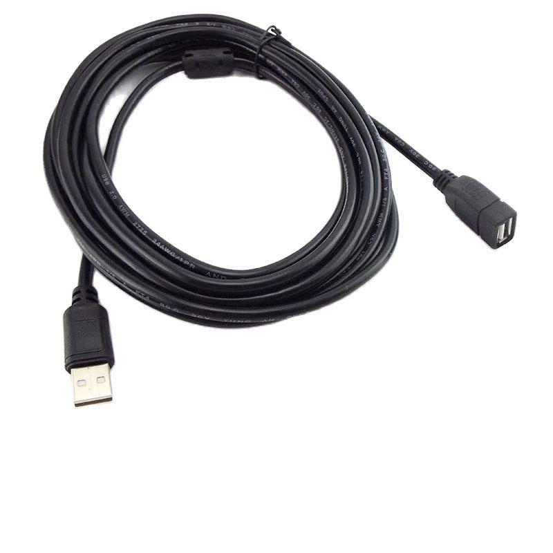Product Introduction of USB 2.0 Male to type A Female Extension Extender connector power Data transmission M/F Adapter Cable wire lead FEH1SG 90