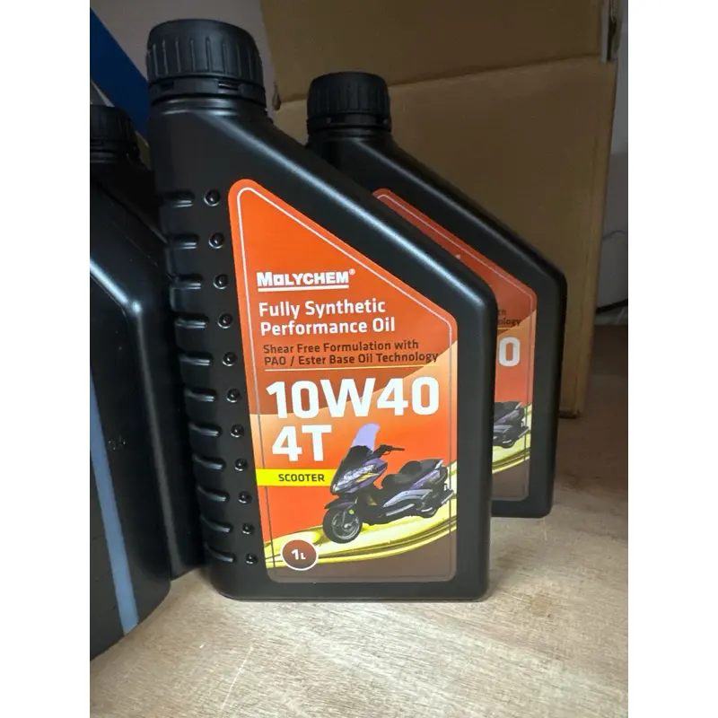 4T Scooter  SAE 10W40 Fully Synthetic Engine Oil with MPAO and PAO synthetic base oil