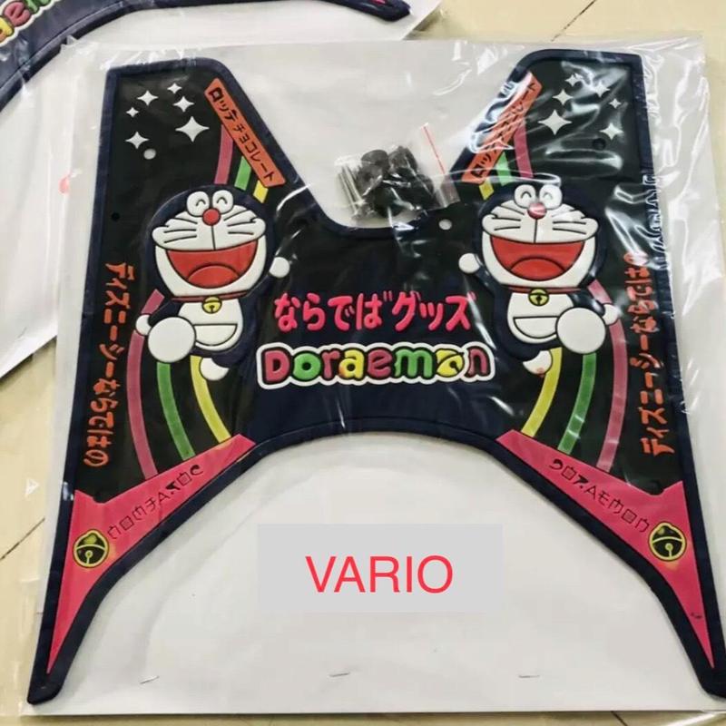 THẢM LÓT CHÂN XE VARIO 125-150 HỌA TIẾT DOREMON SIÊU CUTE- Thủy Tiên Racing Cao Su