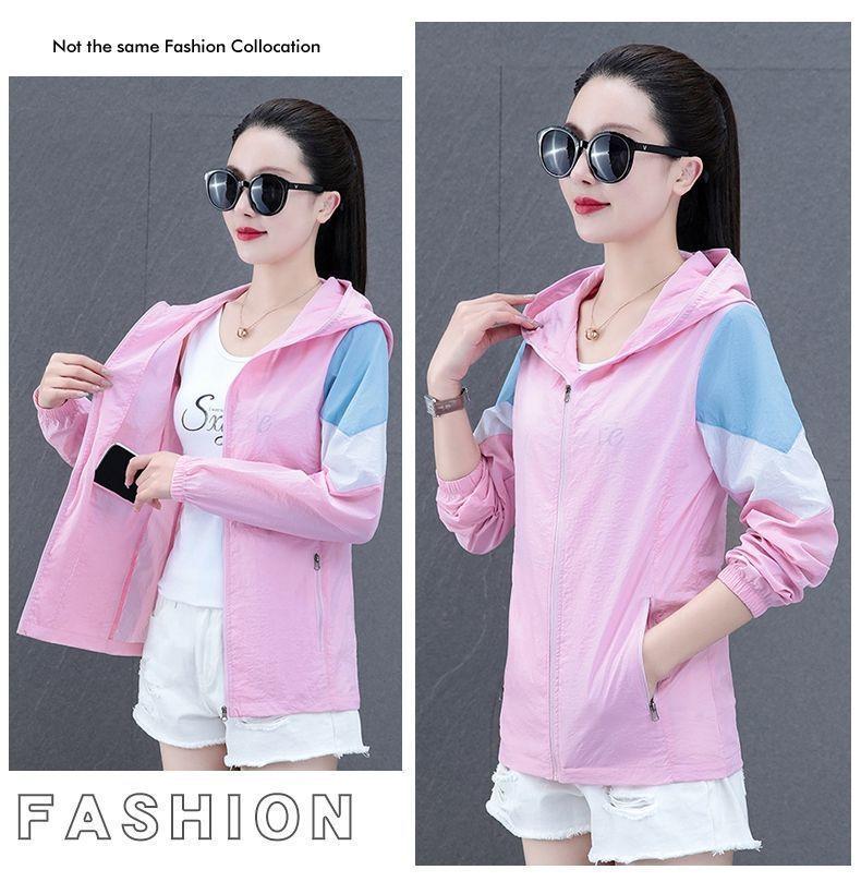Product Introduction of Woodpecker UPF50+ Ice Silk Sun Protection Clothing for Women Summer 2024 New Thin UV Protection Outdoor Rich Lady Skin Clothing for Women 21