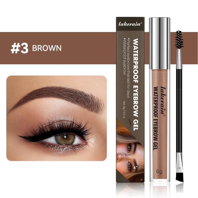 Product Introduction of Lakerain Waterproof Eyebrow Gel Long Lasting Liquid Eyebrow Tatoo Makeup Set Smooth Brow Gel 29