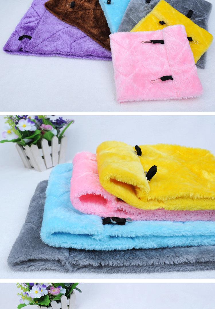 Product Introduction of 17*12*13CM Hammock Bird Nest Pet Parrot Hanging Bed House Plush Winter Warm Cage Nest Tent Gaiolas Passaros Bird Accessories 1