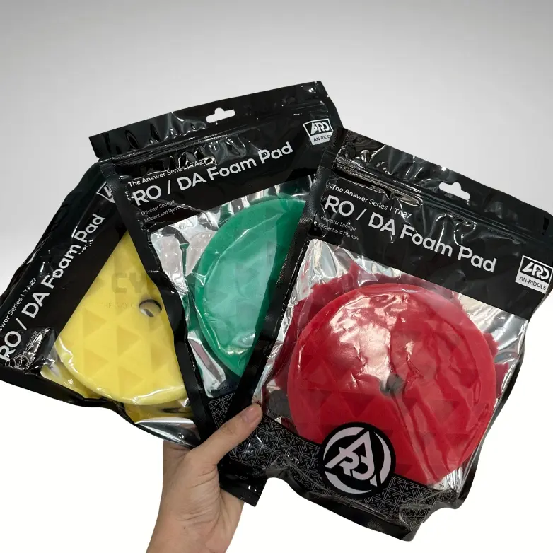 Phớt Đánh Bóng Cao Cấp, Phớt Ô Tô AN RIDDLE 3 Bước Riêng Biệt Cao Cấp 5 inch Phụ Kiện polishing 2