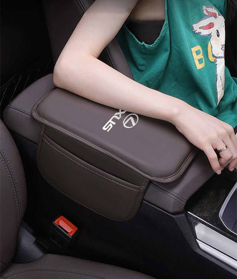 Product Introduction of Lexus Car Armrest Box Pad Leather Arm Rest Protection Cushion Cover For Lexus Is250 CT200h ES250 GS250 IS250 LX570 LX450d NX200t RC200t rx300 rx330 Interior Accessories 4