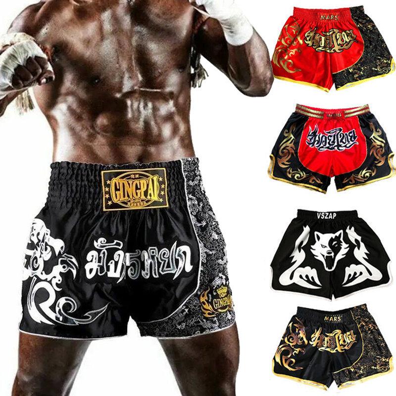 Quần Đùi Đấm Bốc, Dành Cho Nam Giới, Quần Đùi Muay, Thể Thao, Chiến Đấu, Chạy Bộ, Tập Luyện, Co Giãn, Thoáng Khí, Nhanh Khô, Quần Đùi Đấm Bốc ba  cao  su  cho  nam sịp  lưới  nam bao  cu  su  gân  gai  cho  nam áo  lót  nam quần  sịp  nam  cotton  cao  cấ