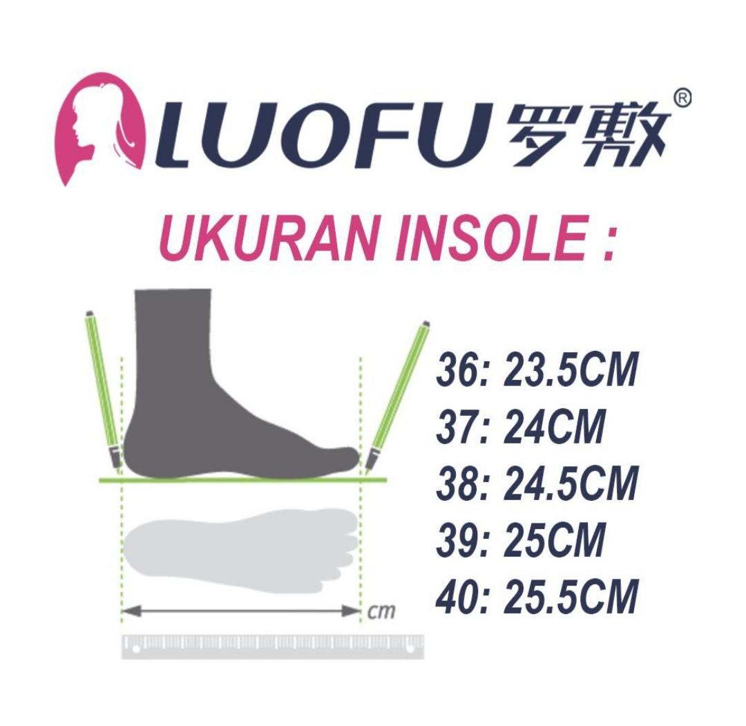 Sandal luofu Wanita Sandal jelly karet Sandal luofu Sandal Luofu import Size 36-40