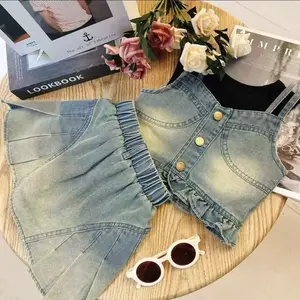 [Cleynkidz] C20328 Setelan 3in1 Fashion Terbaru Anak Perempuan Setelan Rok Anak Fashion Kekinian Size 100-170