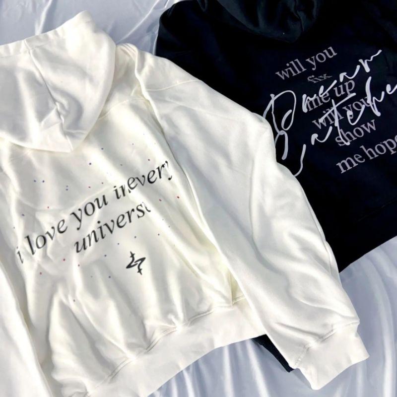 Hoodie CATALIC COLLECTION ORIGINAL 100% | Universe White Catalic First Collection | Catalic Second Collection 7