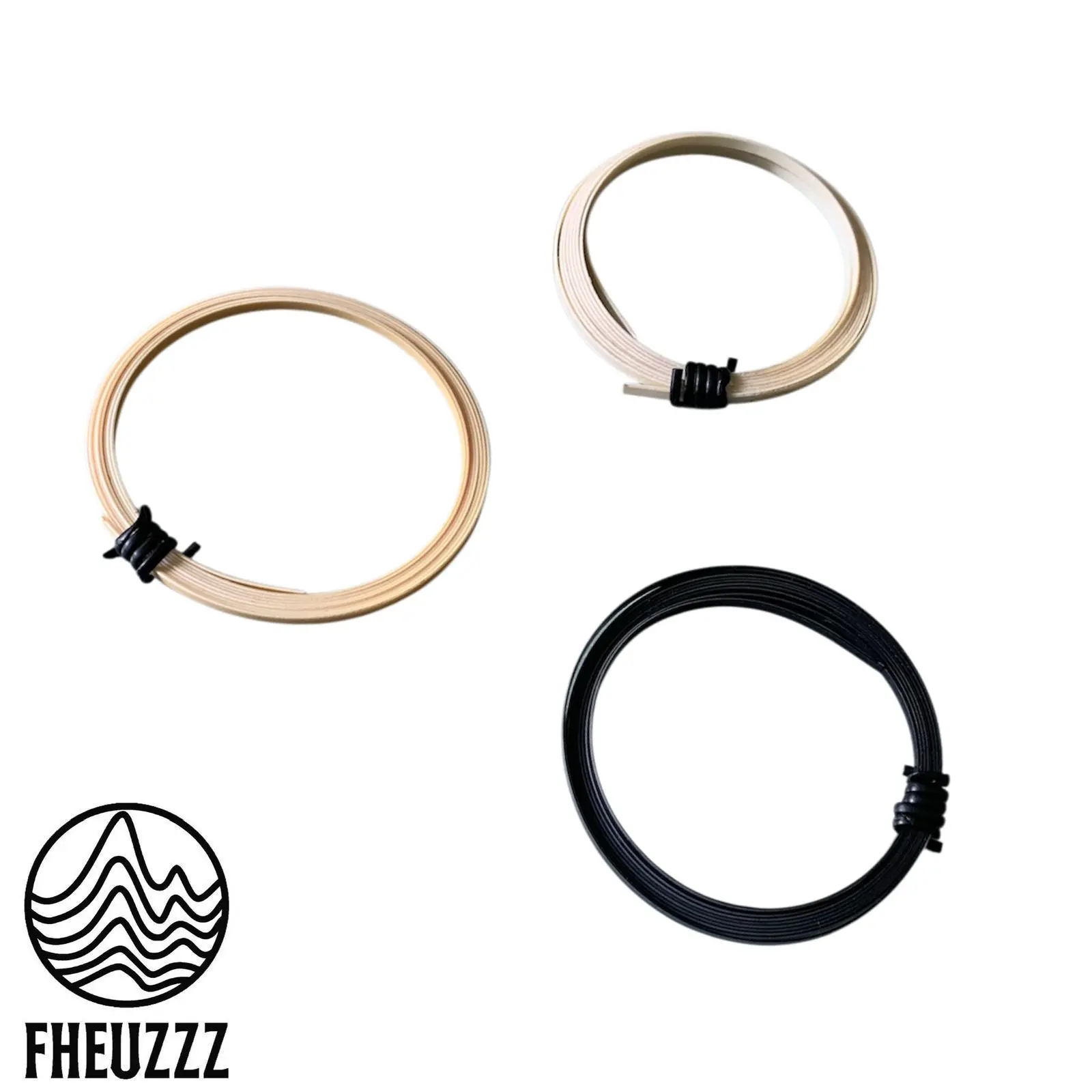 List Strip Binding Purfling Neck Body Gitar Ukuran Mini Akustik Elektrik Lebar 2.5mm