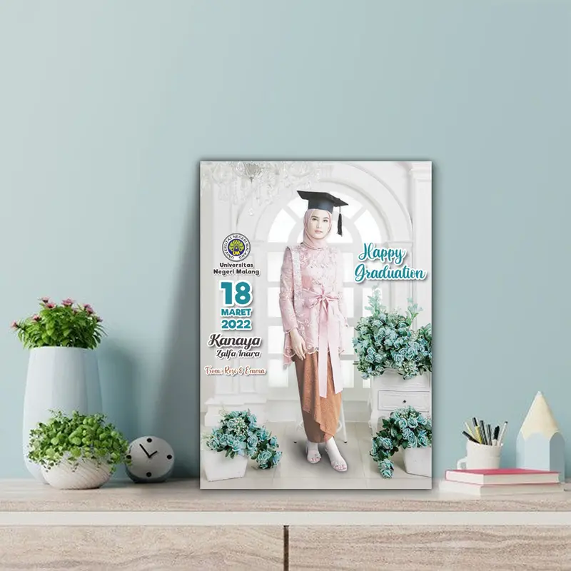 Cetak Foto 20R (30x40) plus bingkai MDF 3