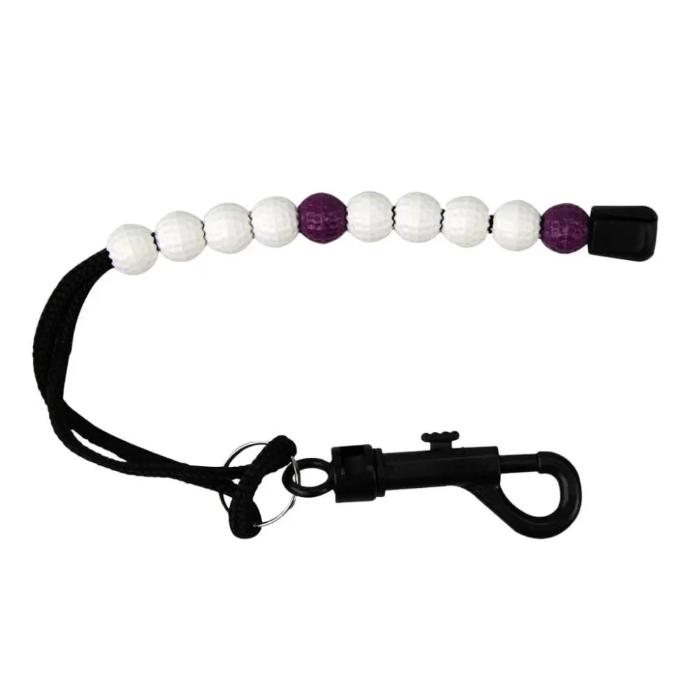 Golf Bead Stroke Counter with Detachable Clip Score Counting