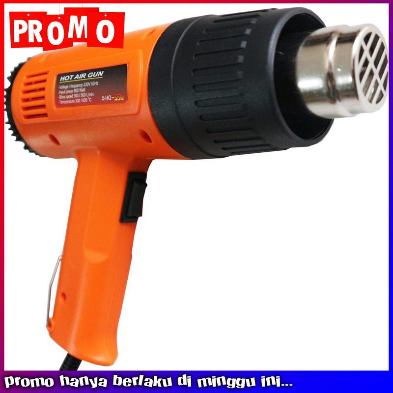 [cuci gudang] Hot Air Gun XENON HG003 Heatgun Pemanas Sticker  dan Kaca Film Murah Berkualitas 1