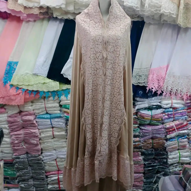 Mukena Zara glossy 2 in 1 Premium renda full kd Mewah Lembut 6