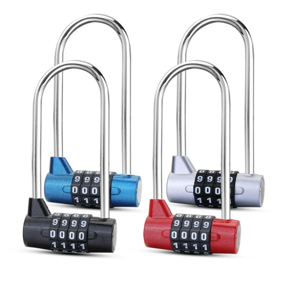 Khóa Kết Hợp 4 Chữ Số, Khóa Mã An Toàn, Khóa Mã Có Thể Đặt Lại Khóa Mật Khẩu, Thích Hợp Cho Phòng Tập Gym Thể Dục, Móc Cài Cửa, Tủ Và Hộp Dụng Cụ