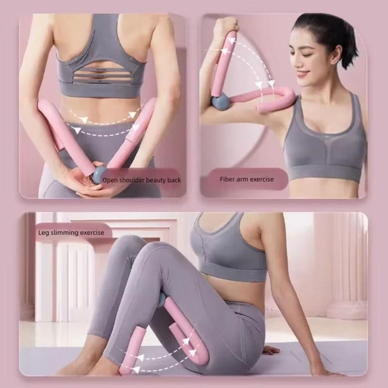 Product Introduction of Leg Muscle Clip S Type Leg Device S Type Trainer Trainer Leg Steel Wire Spring Pelvic Floor Muscle Training Eva Multi-purpose Fitness Gym 13