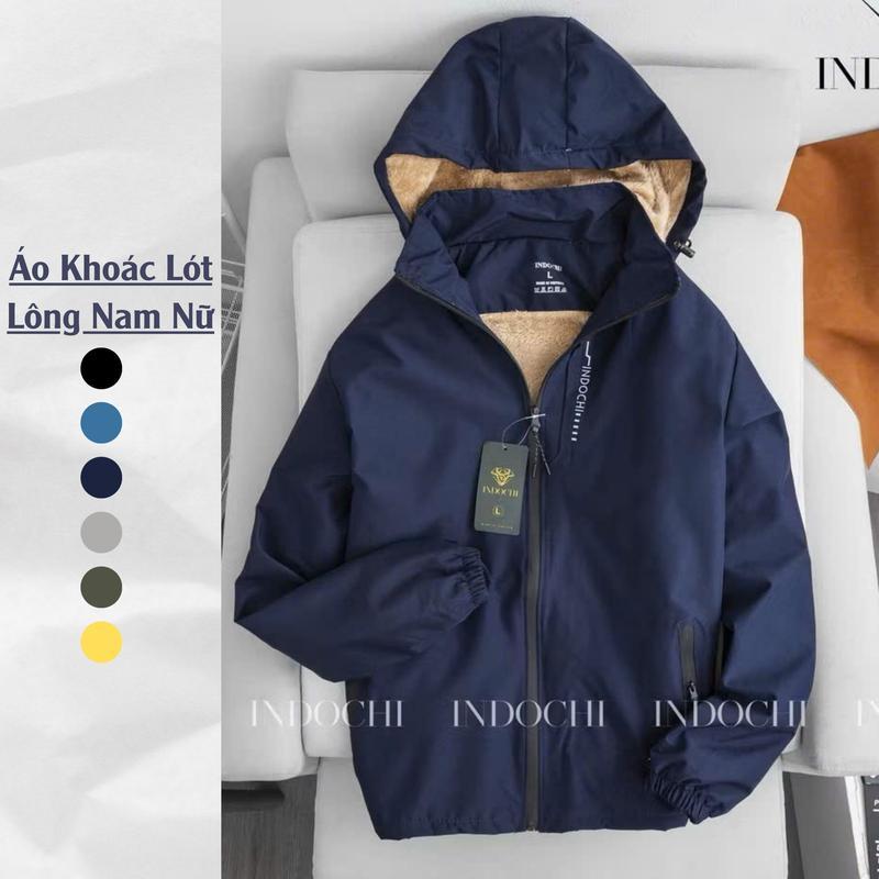 Mở Bán giá sỉ rẻ nḣất Áo Khoác Gió Lót Lông 2 Lớp Nam Nữ CÓ 4 TÚI Chống Nước,chống gió ,HÀNG LOẠI 1 LÓT LÔNG SIÊU ẤM