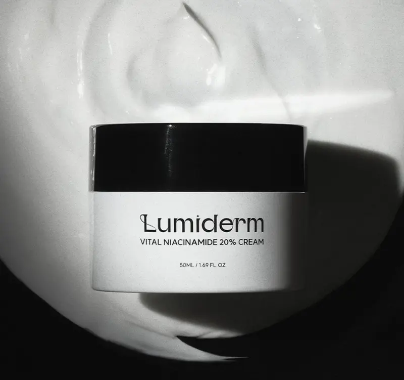 Q96_ Kem dưỡng Lumiderm vital niacinamide 20% cream hũ 50ml (Vỏ trắng) 5