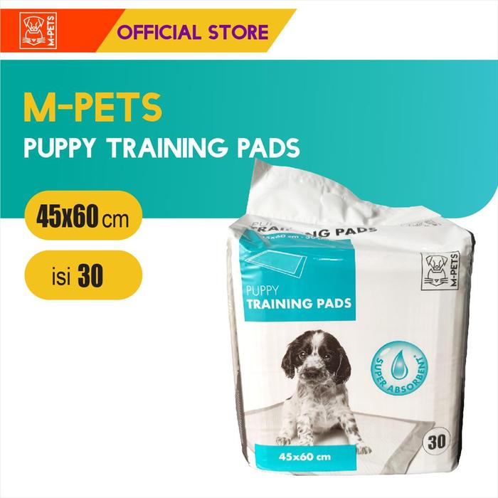 Gambar M-Pets 4 Layer Puppy Dog Training Pad 45x60 cm 30 Pcs / Latih Pee dari M-Pets Volk Pets Indonesia Kota Tangerang Tokopedia