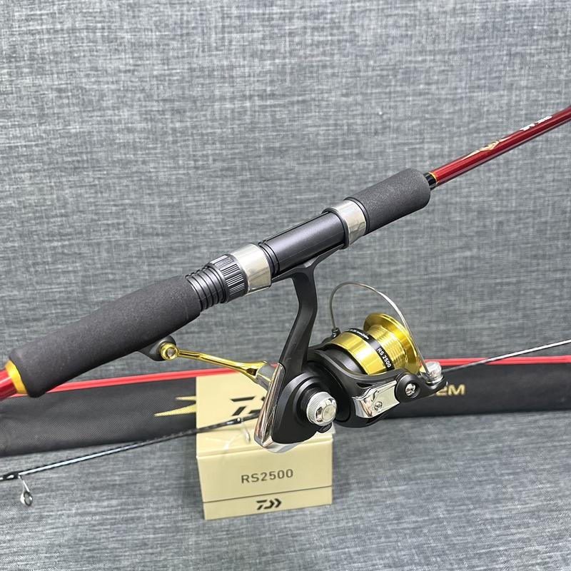 [LK HÒA] BỘ CẦN CÂU CHUYÊN LURE, BỘ 2 SẢN PHẨM CẦN LURE LK SV SERIES VÀ MÁY DAIWA RS 2500 Đi Câu Fishing Bắt Cá Câu Cá