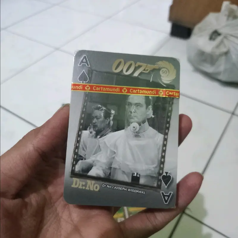 Kartu remi james bond 007 spesial 50th anniversary 6