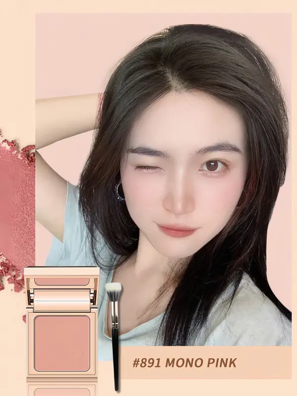 Phấn Má Hồng Mịn Lì Bám Màu Siêu Tốt Face Blush 8g | (Tặng 1 Cậy Cọ Tán Phấn Má) 1