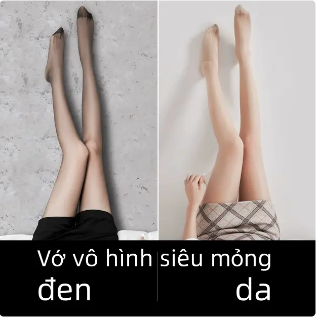 Quần tất siêu trong suốt siêu mỏng thật chân DOLLY SECRET tàng hình trong suốt mềm mịn (dưới 58kg 1m65) Nữ Women quantat dolly 8