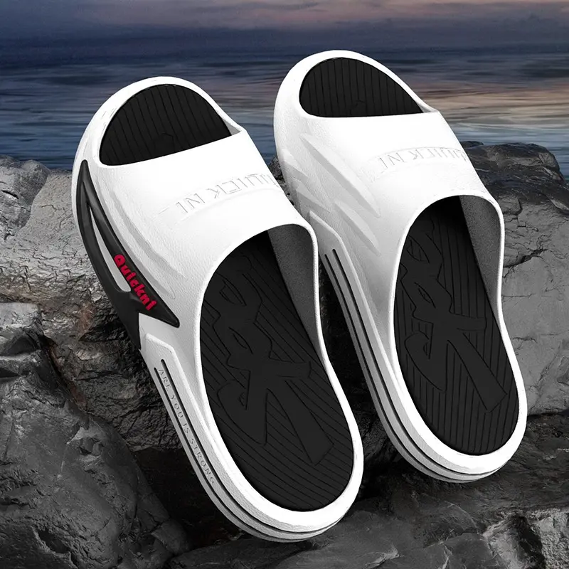 Mẫu Mới Dép Quai Ngang Nam Nữ Đế Cao, Style Trẻ Trung-GIày Dép Đi Chơi DP105 Dép Lê Slipper Đế Bằng dép  nam DéP 1