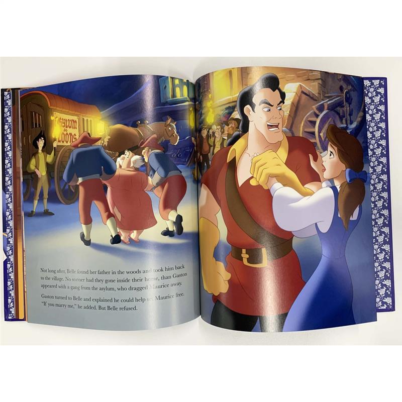 Product Introduction of 100% Quality Beauty & The Beast Disney Storytime English Story Book Padded For Children 72 Pages 9
