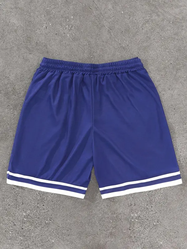 Men's Letter Print Graphic Shorts, Regular Fit Casual Fashion Comfy Shorts for Summer, Men's Bottoms for Daily Wear 1