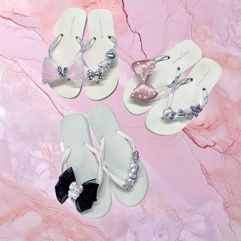 DÉP KẸP THIẾT KẾ CAO CẤP 2025 - CHARM SIÊU TO -  DÉP NỮ 2025 - DéP Shoes Women dep xinh déplê - Xỏ ngón 2 dep kieu guốc đi biển vip có đính charm xinhlung xinh déplê giay depsieuben tông mềm kẹp deptoong