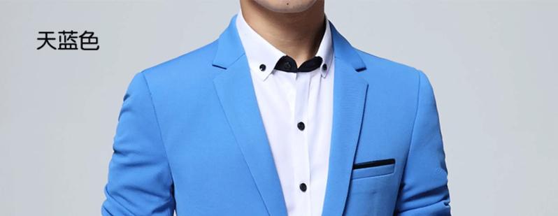 Product Introduction of Men blazer 2024 Autumn New Boutique Slim Fit Suit Jacket/male Business solid Casial Party Dress Suit Coat Fashion men clothing 12