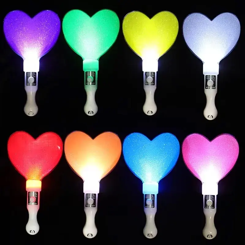 [TERMURAH] BISA CUSTOM LOGO LIGHT STICK Tongkat Lampu Flash Stick Lampu STAR LOVE BINTANG Led Stick Lampu Pesta Acara Karnaval Pawai Lampu Konser Lightstick 1